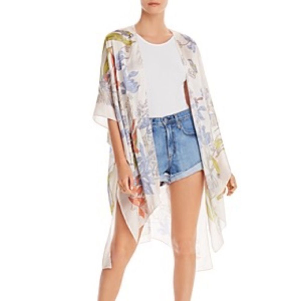 Echo Design Wildflower Maxi Ruana (Whitecap)